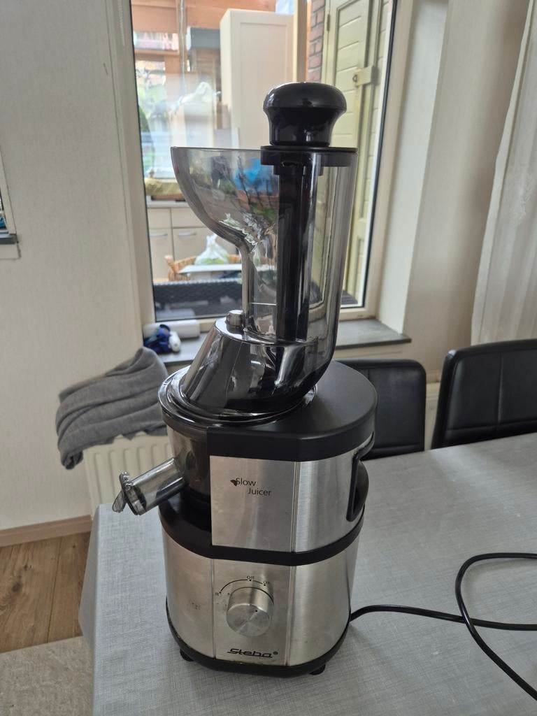 Sieba Slowjuicer, Ophalen of Verzenden, Gebruikt, Elektrisch, Slowjuicer