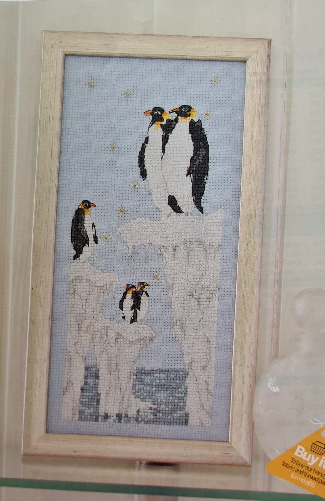 Pinguïns borduurpatroon, Ophalen, Nieuw, Handborduren, Patroon