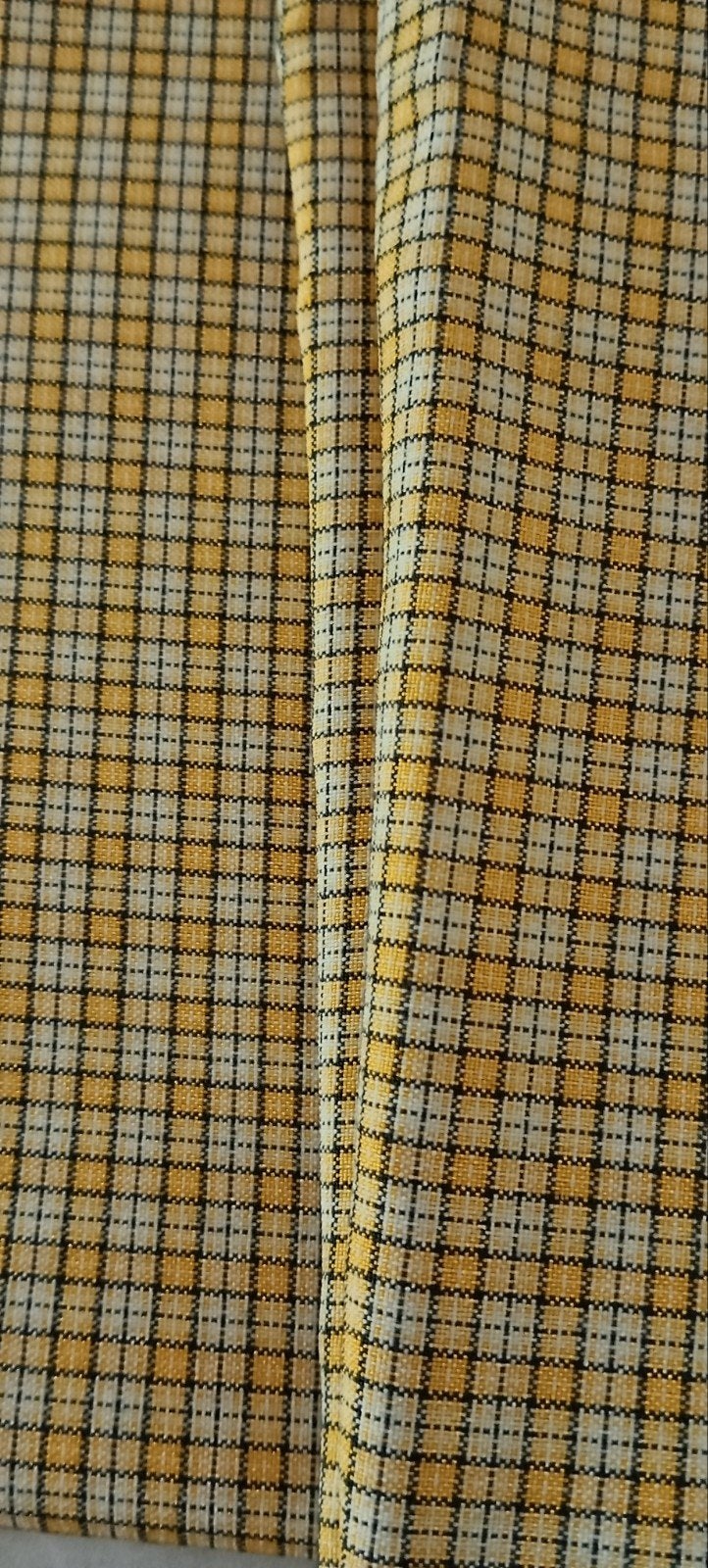 mooie grote lap vintage stof soepel vallend, 120 cm of meer, Ophalen of Verzenden, Katoen, Nieuw