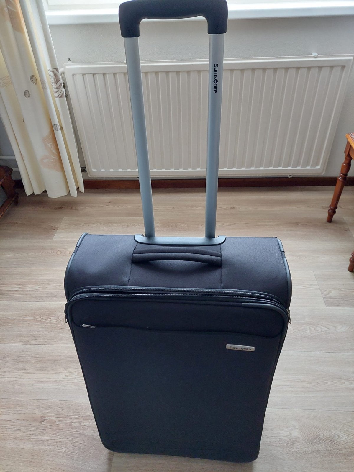 Zwarte samsonite koffer, Ophalen, Zo goed als nieuw