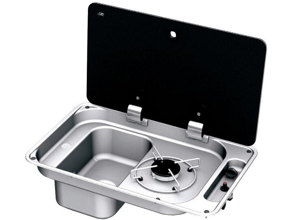 CAN FL1324-P Kook- spoelcombinatie voor camper, Ophalen of Verzenden, Nieuw