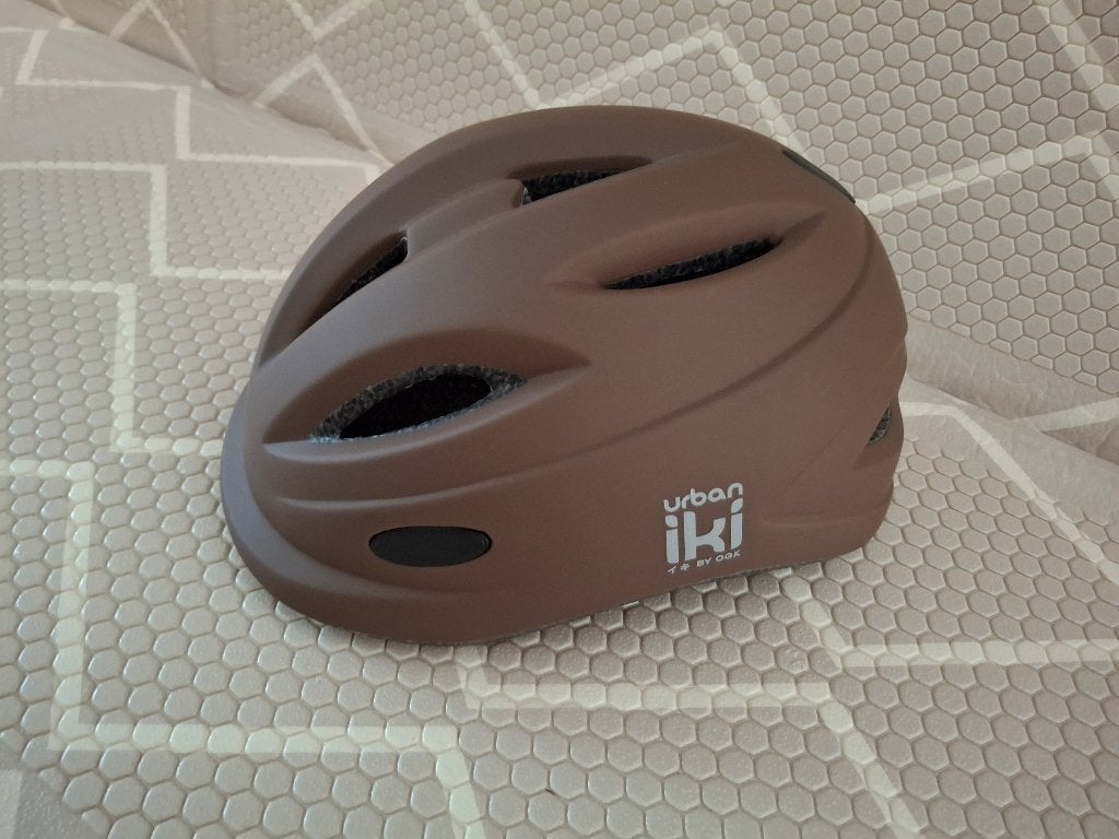 Urban iki helm S bruin, Fietsen en Brommers, Fietsaccessoires | Fietshelmen, Jongen of Meisje, Nieuw, Urban Iki, Ophalen