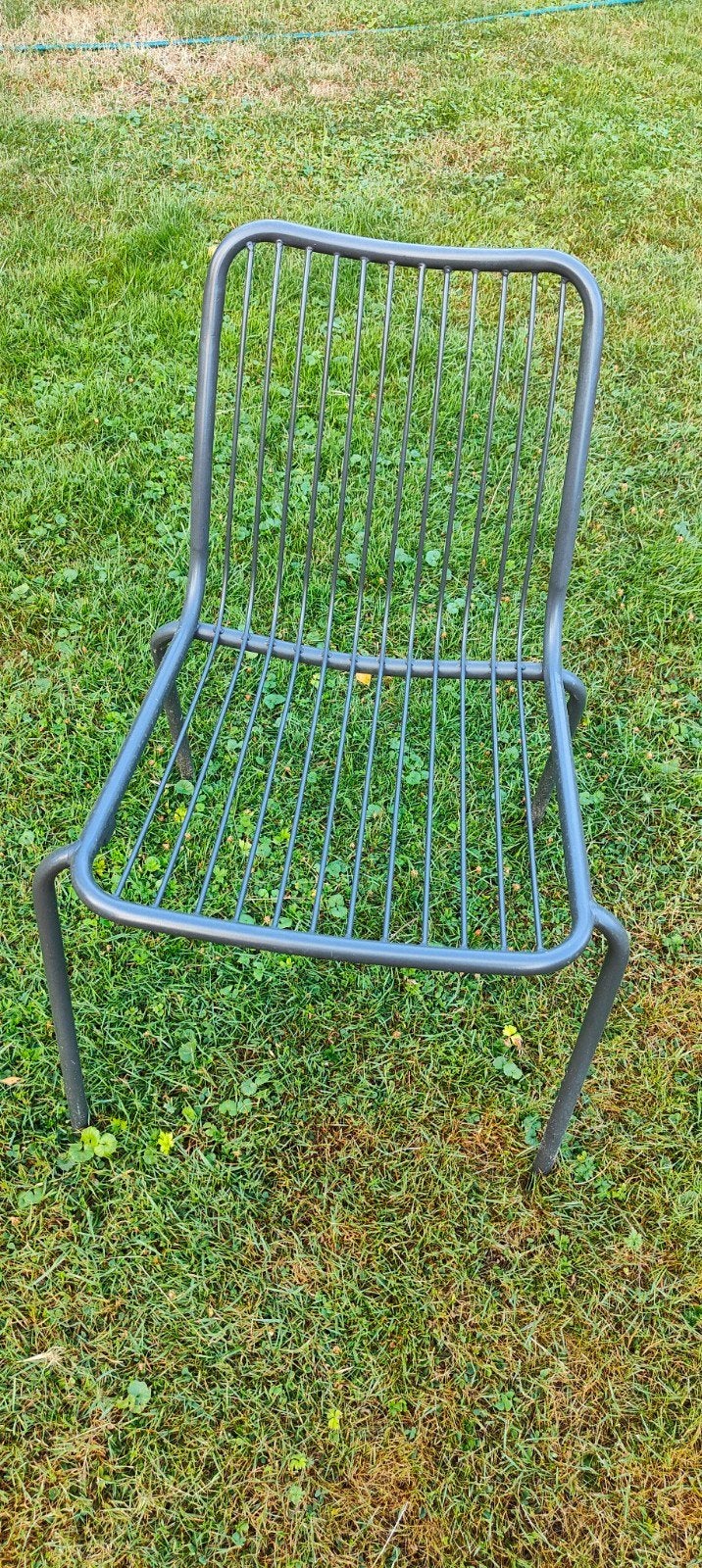 Tuinstoel Lucca Antraciet - Gebruikt, Ophalen, Gebruikt, Metaal, Stapelbaar