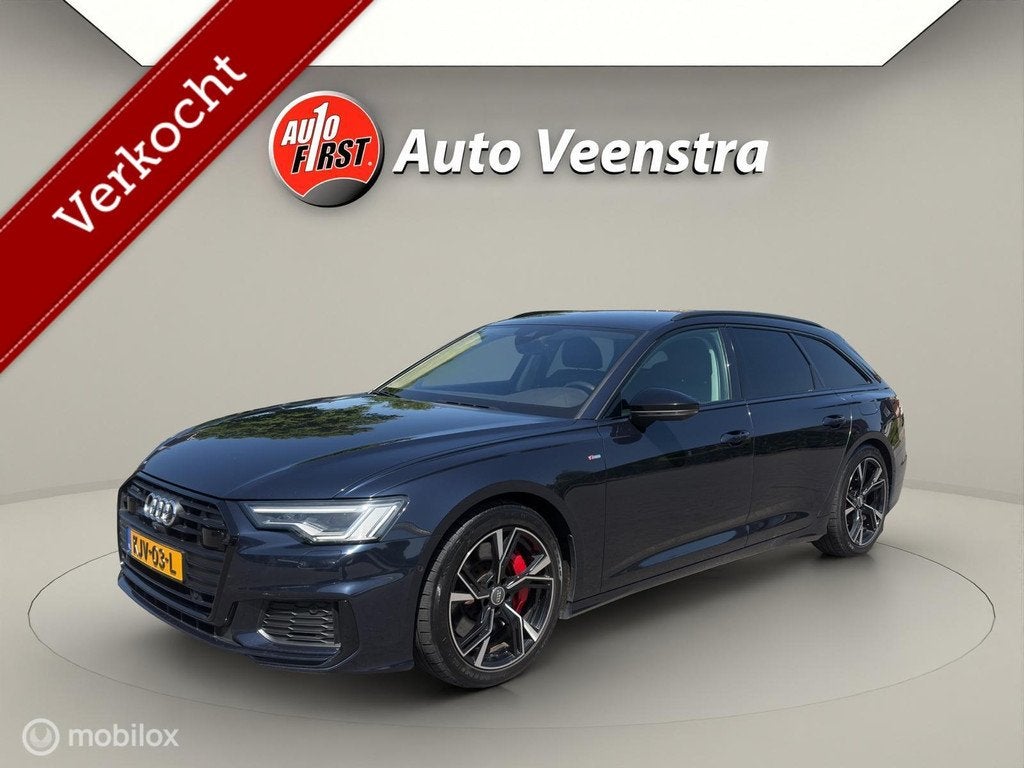 Audi A6 Avant 55 TFSI e quattro Competition|LUXE|TREKH|BLACK, Auto's, Audi, Automaat, Gebruikt, 4 cilinders, Blauw