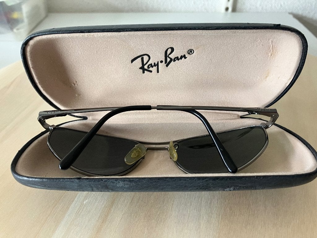 Rayban Heren Zonnebril, Zonnebril, Zwart, Ophalen of Verzenden, Zo goed als nieuw