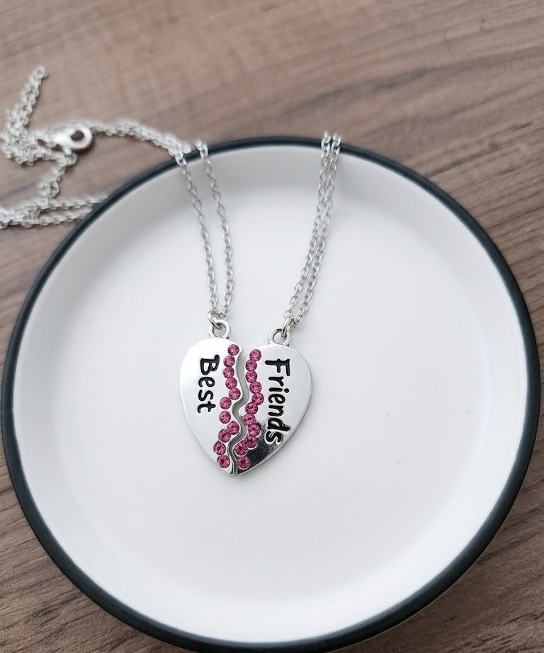 Best Friends– Een bijzonder cadeau voor je beste vriendin, Nieuw, Oranje, Ophalen of Verzenden, Zilver