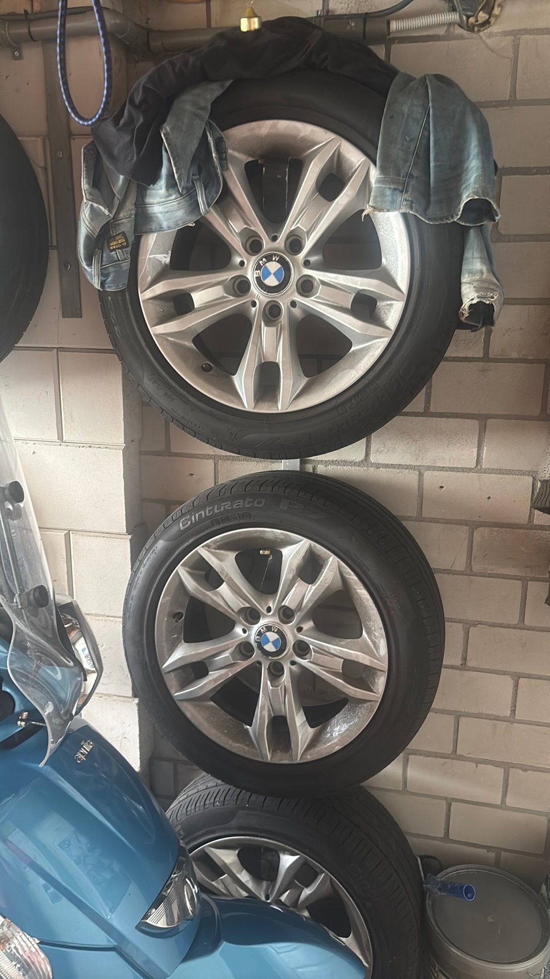 BMW X1 velgen set, Auto-onderdelen, Banden en Velgen, Ophalen, Gebruikt, Velg(en), 17 inch
