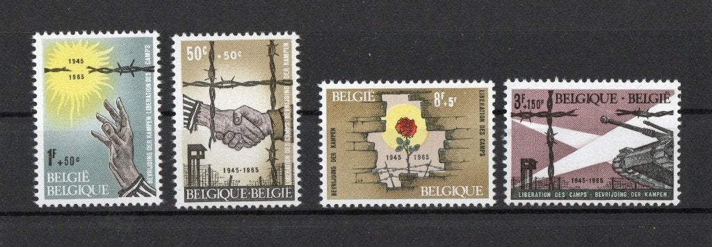 Postzegels Belgie 1965 1386/1389, Ophalen of Verzenden, Postfris