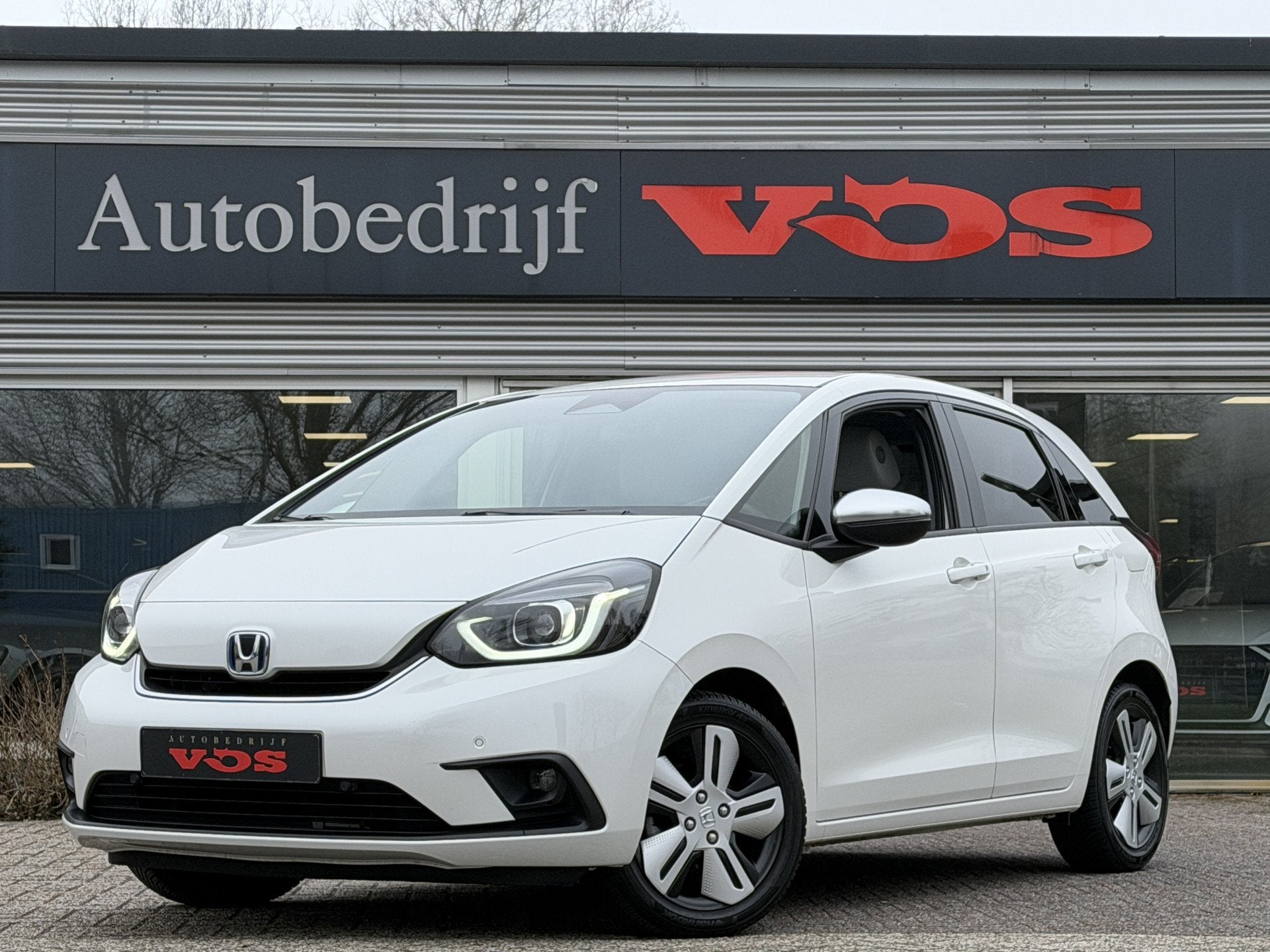 Honda Jazz 1.5 e:HEV Executive | Keyless | Stuurverwarming |, Auto's, Honda, Euro 6, Leder en Stof, Wit, Origineel Nederlands