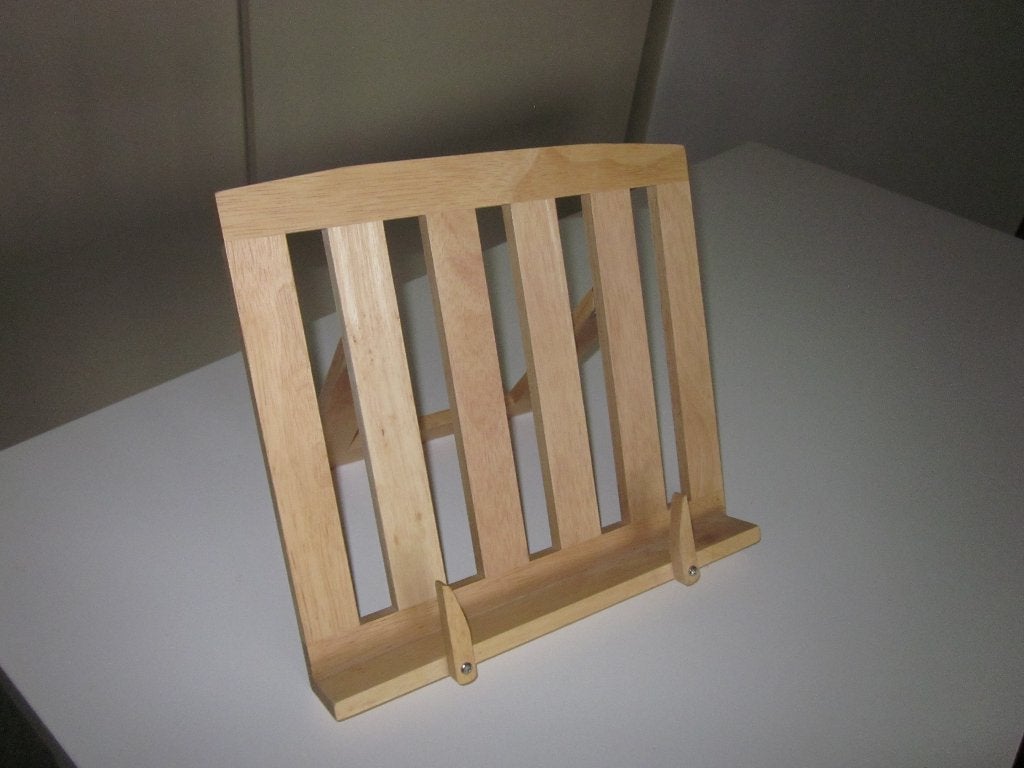 muziekstandaard, hout voor op tafel, Ophalen, Zo goed als nieuw, Overige instrumenten