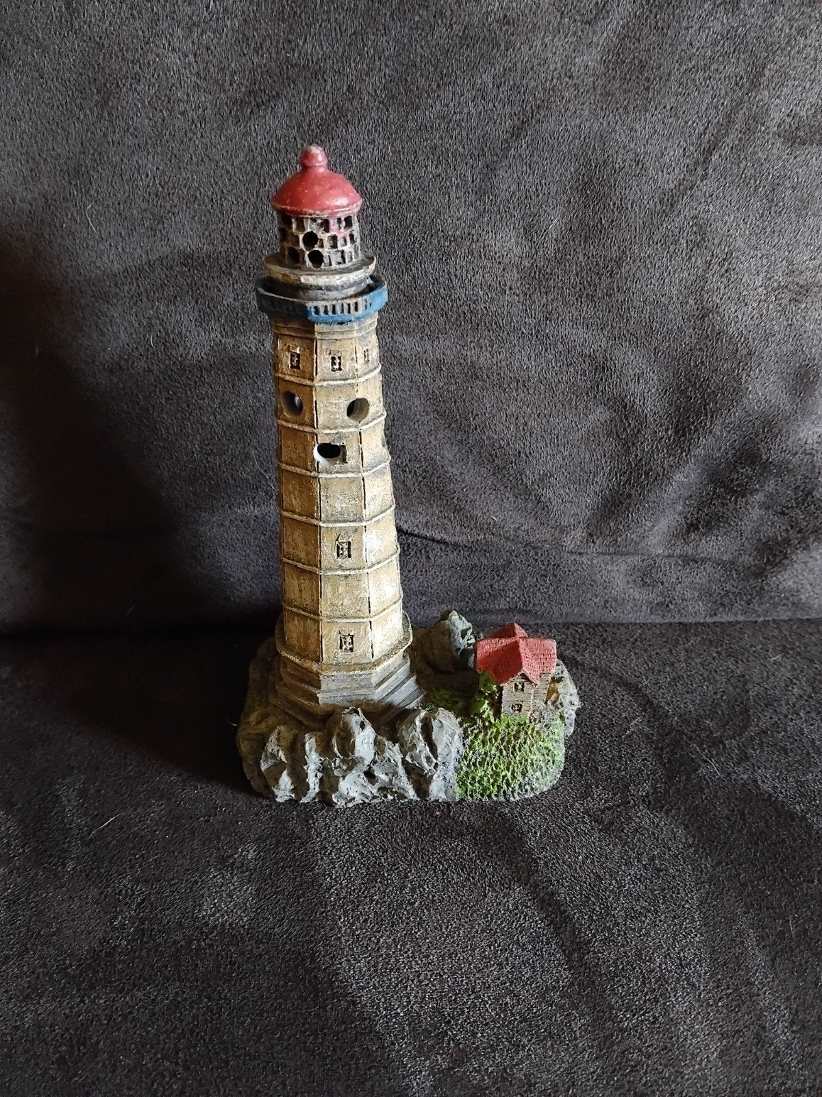 Vuurtoren voor aquarium, Ophalen, Gebruikt