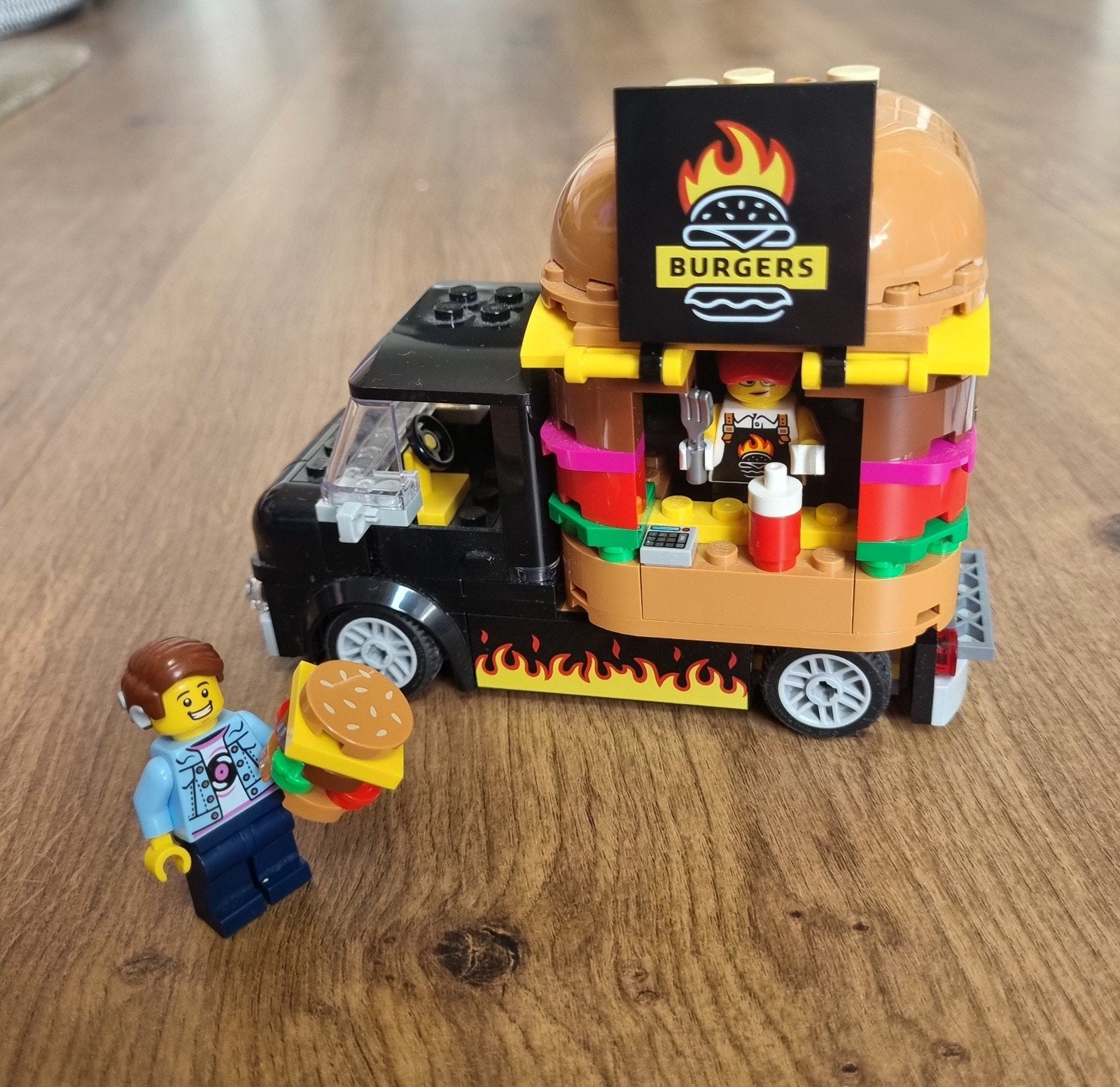 Lego City Hamburger Truck - 60404, City, Lego, Ophalen of Verzenden, Complete set