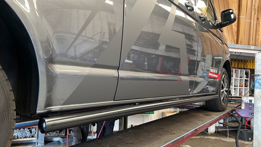 VW T5 T6 Zwarte Sidebars, Niet ingevuld, Niet ingevuld, Niet ingevuld