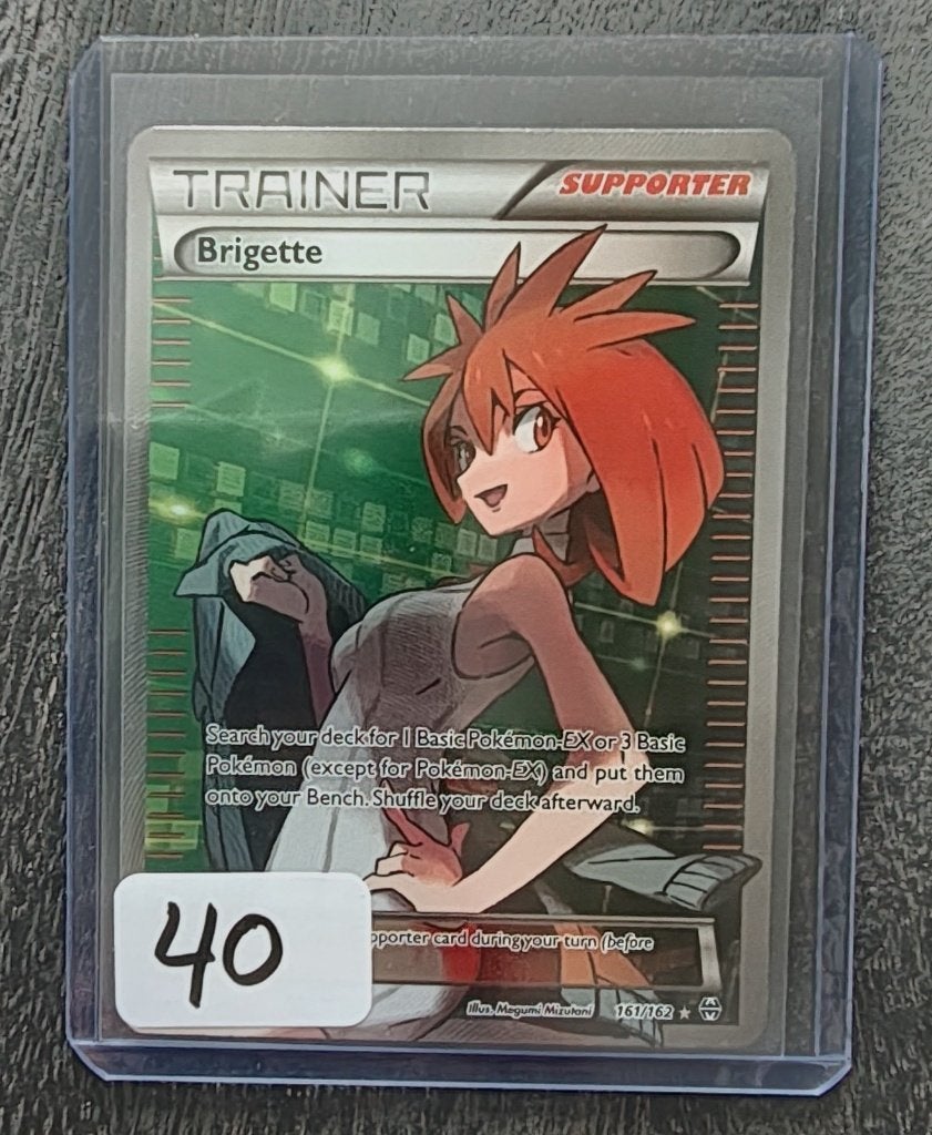 Pokémon Kaarten: BREAKthrough Brigette (BKT 161), Ophalen of Verzenden, Nieuw, Losse kaart