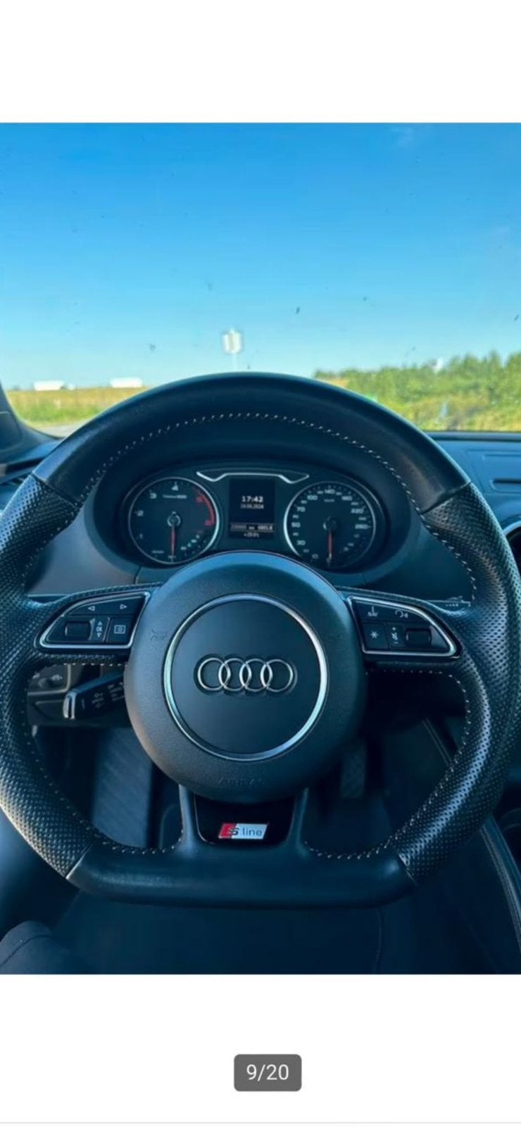 Audi A3 1.6 TDI 81KW Sportback S-tronic 2016 Grijs, Auto's, Audi, 4 cilinders, Leder en Stof, Origineel Nederlands, Diesel