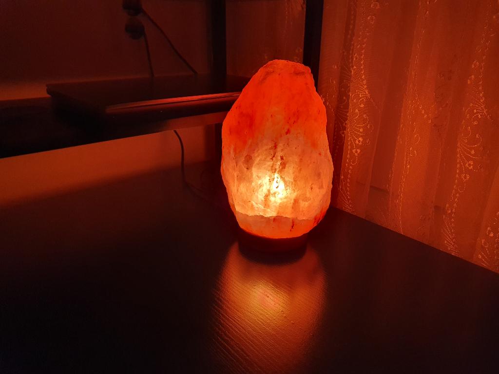 ✅️️MOOIE GROTE DIMBARE ZOUTLAMP!️✅️, Huis en Inrichting, Ophalen, Zo goed als nieuw, Overige materialen