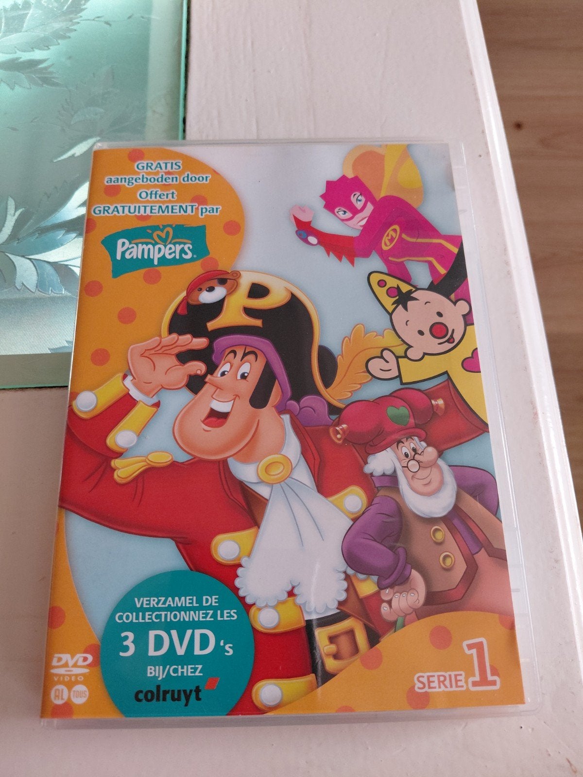 Studio 100 Plop, Piet Piraat, Mega Mindy, Bumba. Pampers 1., Gebruikt, Verzamelbox, Alle leeftijden, Ophalen of Verzenden