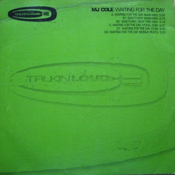 Vinyl, 12" - MJ Cole ‎– Waiting For The Day, Gebruikt, Ophalen of Verzenden, Folk Rock, Dubbel-LP
