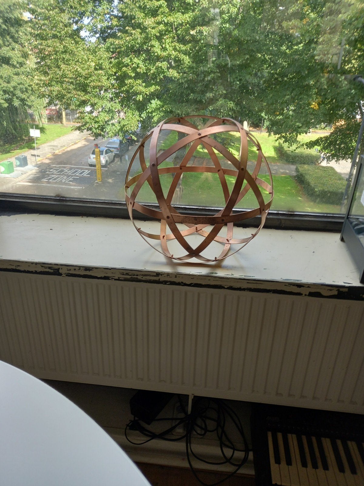 Koperen Pentasfeer - Decoratieve Bol, Ophalen of Verzenden