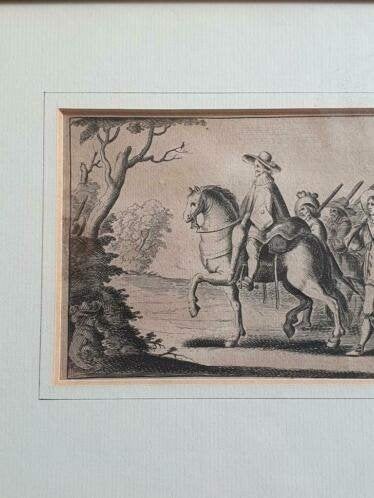 Orig. Gravure 1681 Pampiere wereld Jan Jacobsz Schipper, Ophalen