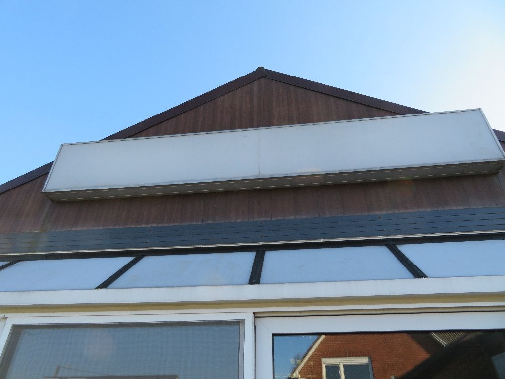 Reclame lichtbak 4 meter lang, 60 cm hoog, Verzamelen, Merken en Reclamevoorwerpen, Ophalen, Gebruikt, Lichtbak of (neon) lamp