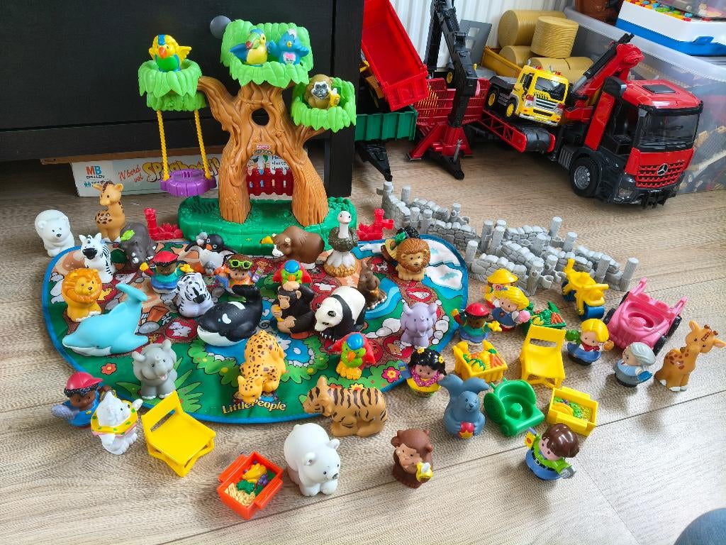 Little people dierentuin, Ophalen, Gebruikt, Speelset, Met geluid