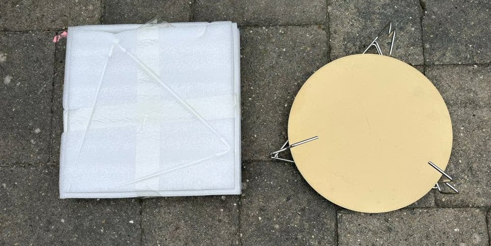 Grill Guru platesetter medium NIEUW, Ophalen of Verzenden, Nieuw