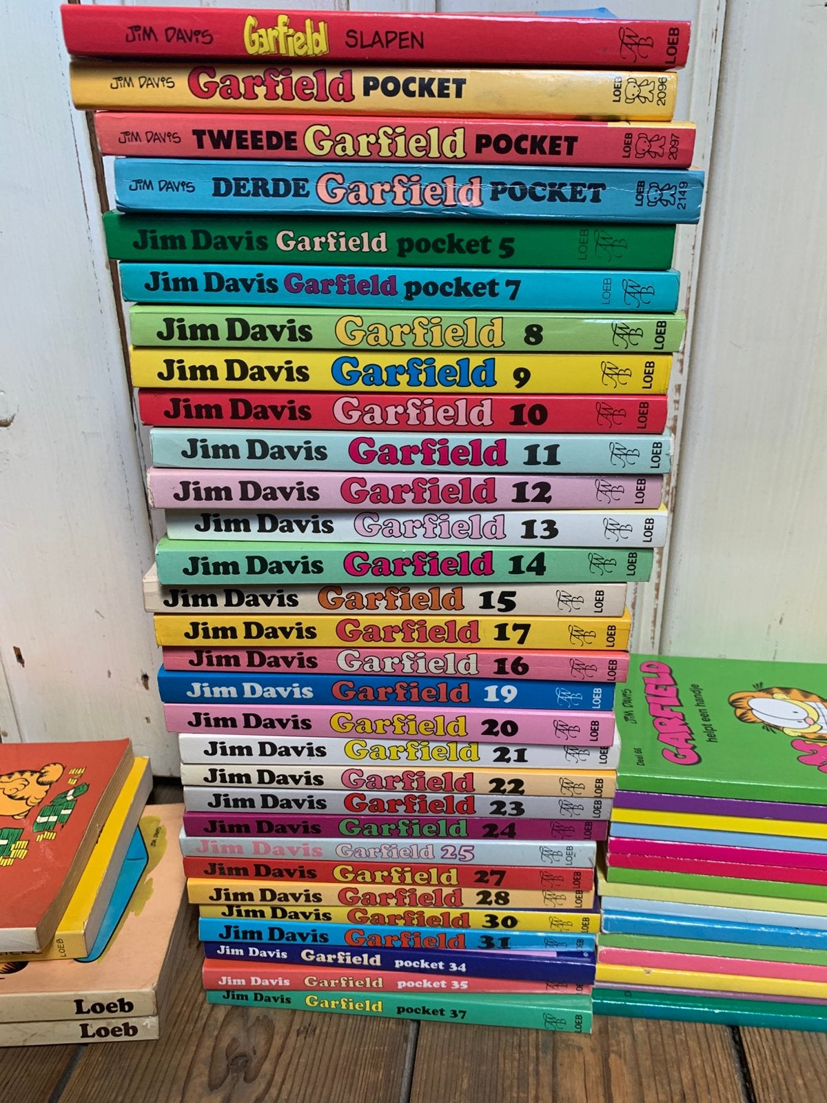 Grote collectie diverse Garfield pockets - ca. 70 stuks, Boeken, Meerdere stripboeken, Ophalen of Verzenden, Gelezen