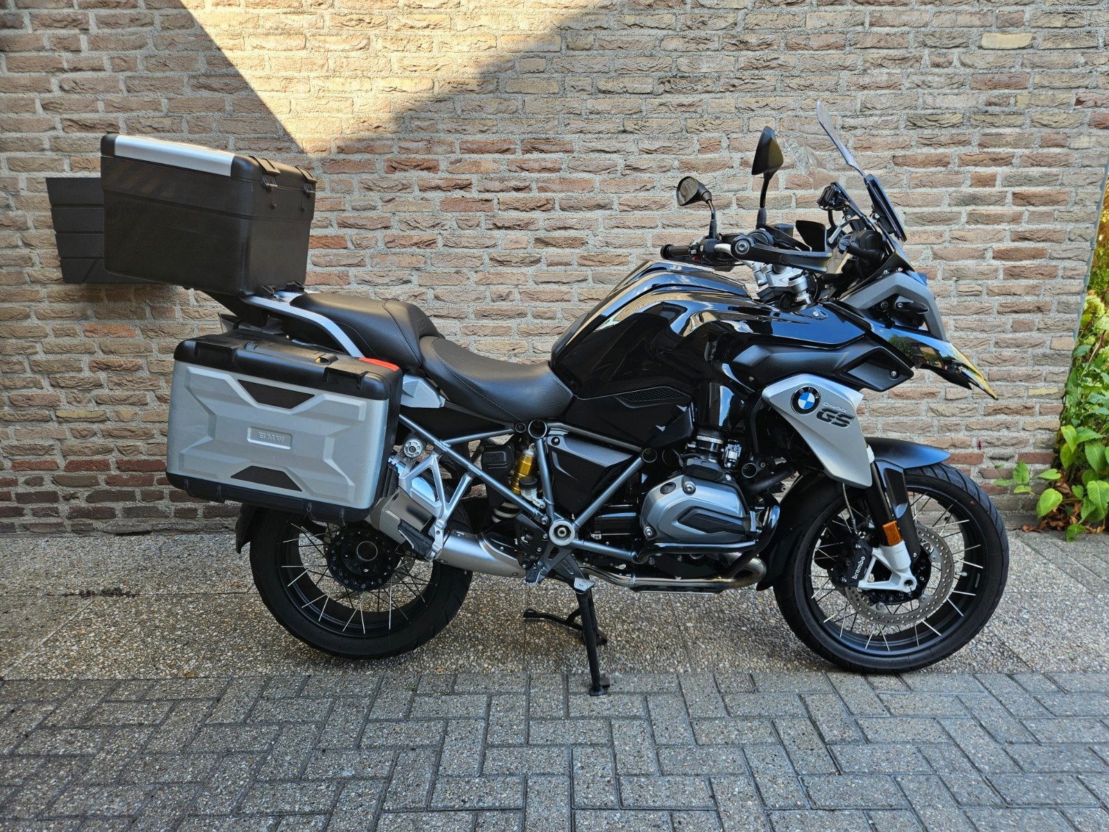 BMW R1200GS uit 2017 Triple Black en spaakwielen. R 1200 GS, Motorrijbewijs A, Gebruikt, 1170 cc, Particulier
