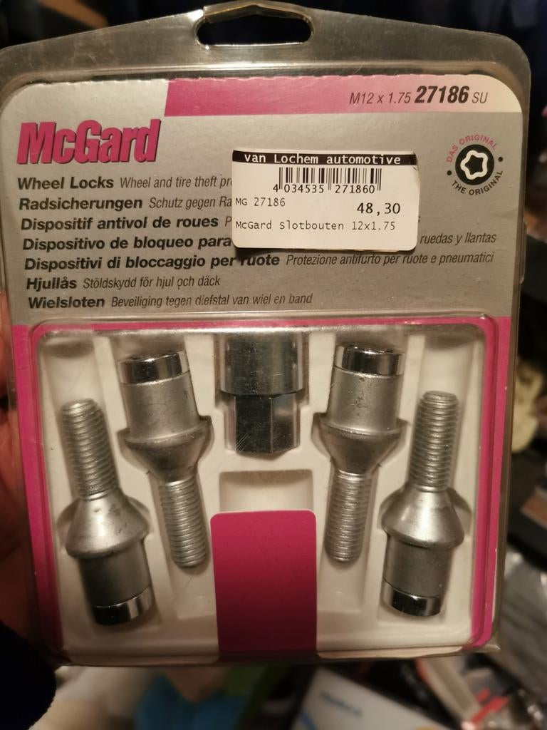 McGard Slotbouten -, Auto-onderdelen, Ophalen of Verzenden, Nieuw, BMW