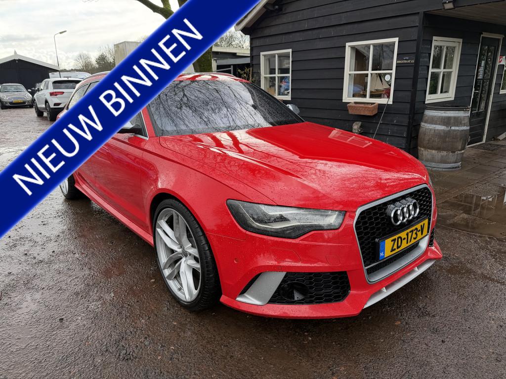 Audi A6 Avant 4.0 TFSI RS 6 67.xxxkm!|MISANO.ROOD|B&O|PANO|K, Automaat, Euro 5, Gebruikt, 8 cilinders