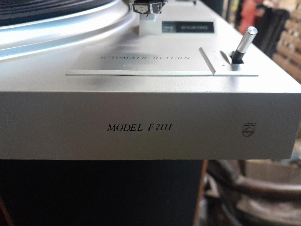 philips platenspeler F7111, Ophalen of Verzenden, Gebruikt, Philips