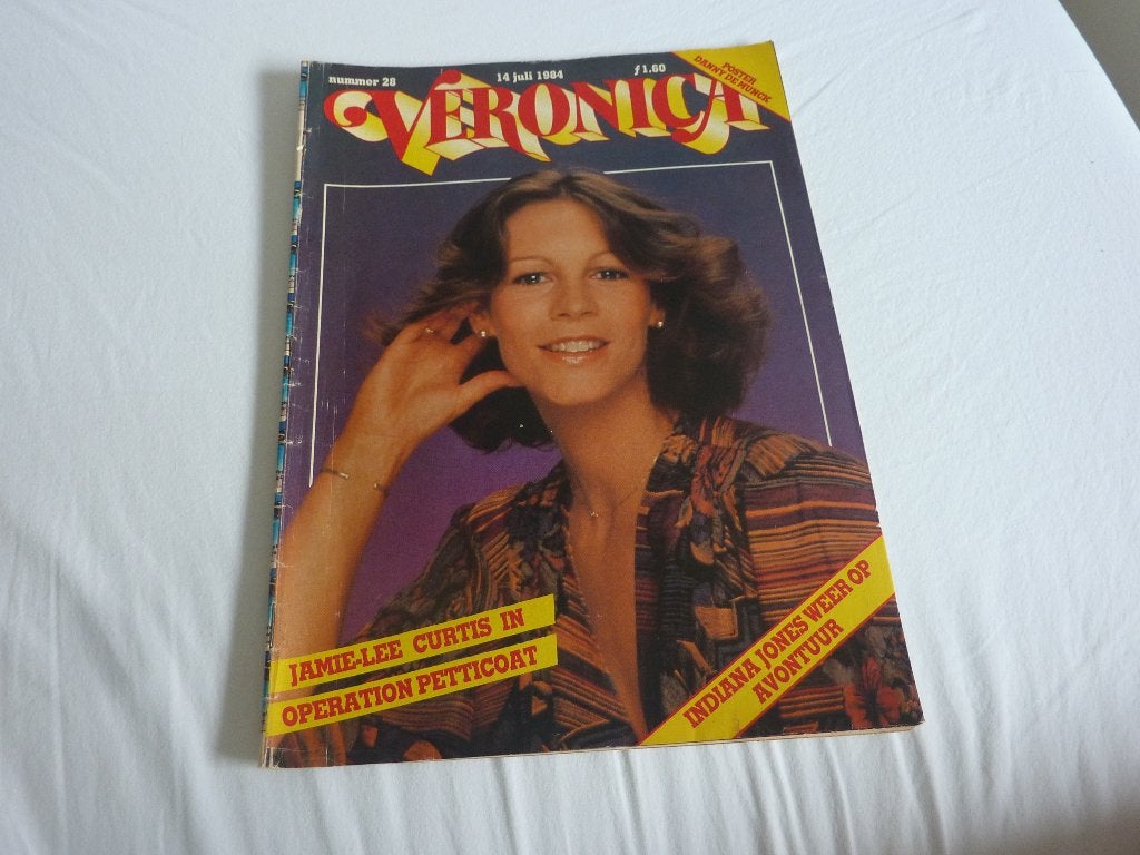 VERONICA 1984-JAMIE-LEE CURTIS-D DE MUNK-ABBA-D ROSS-EELCO, Verzamelen, Verzenden, 1980 tot heden, Tijdschrift