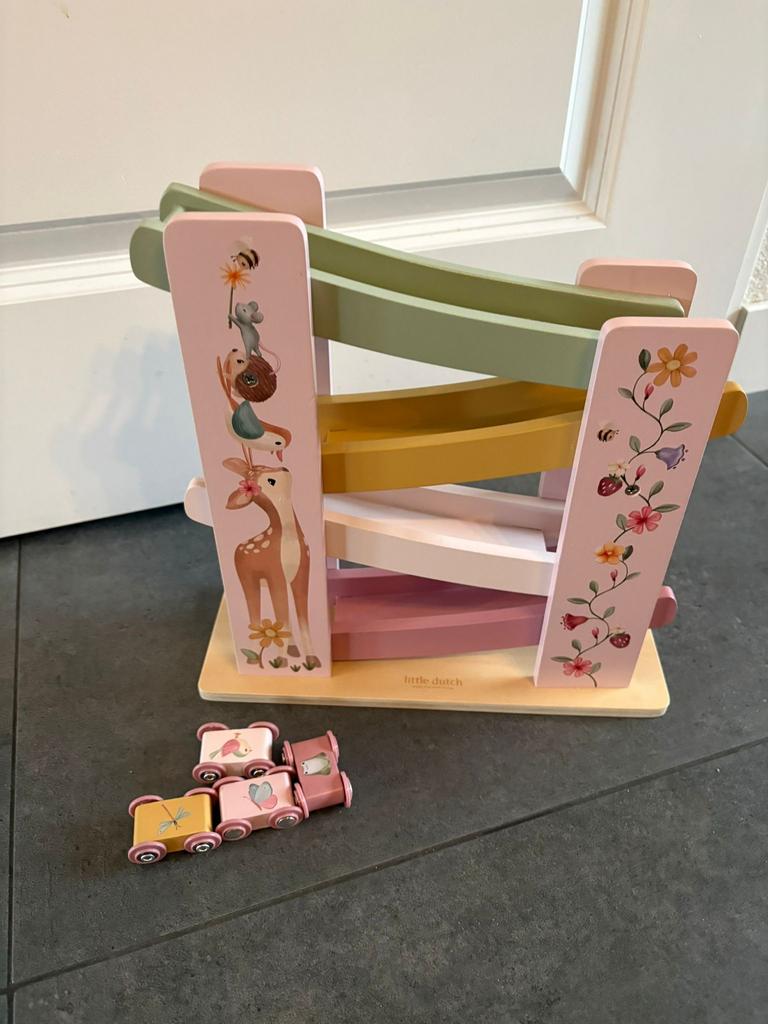 Te Koop Little Dutch autobaan, Ophalen of Verzenden, Zo goed als nieuw