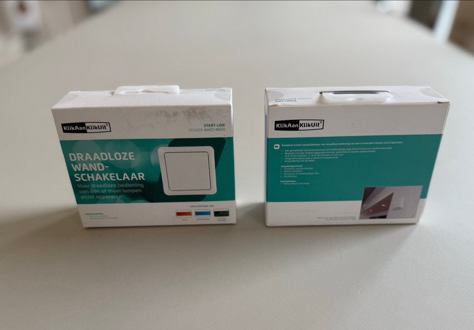 KlikAanKlikUit Draadloze Wandschakelaar AWST-8800, Ophalen, Nieuw, Overige merken, Schakelaar