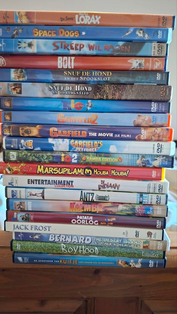 20x DVD films - Diverse genres voor het hele gezin, Gebruikt, Alle leeftijden, Overige genres, Ophalen of Verzenden