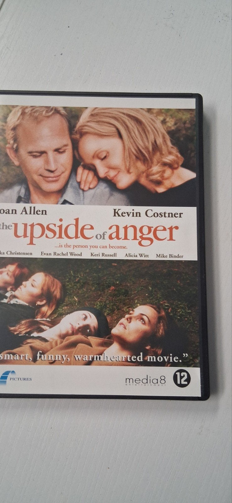 The Upside of Anger DVD - Romantisch drama, Nederlands, Vanaf 12 jaar, Inclusief doosje, Gebruikt