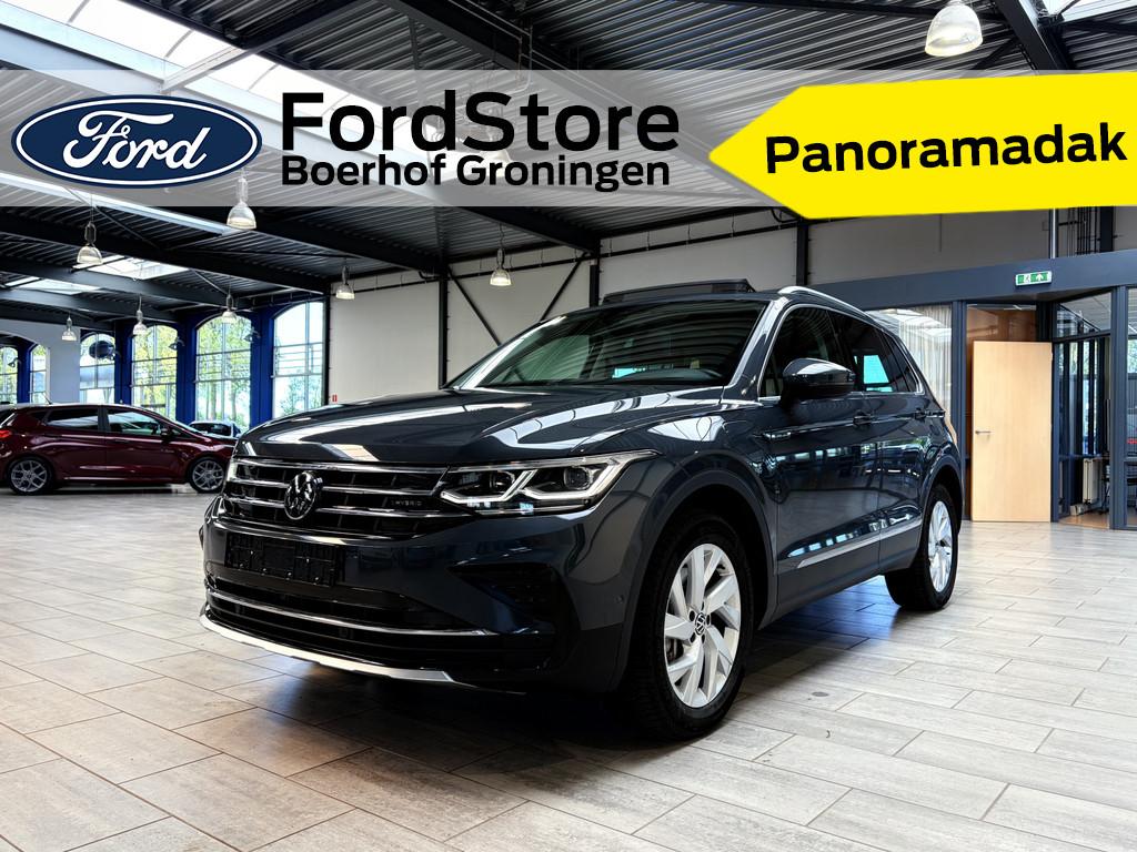 Volkswagen Tiguan 1.4 TSI eHybrid 245 pk Elegance | Pano | C, Auto's, 4 cilinders, Alcantara, Hybride Elektrisch/Benzine, SUV of Terreinwagen
