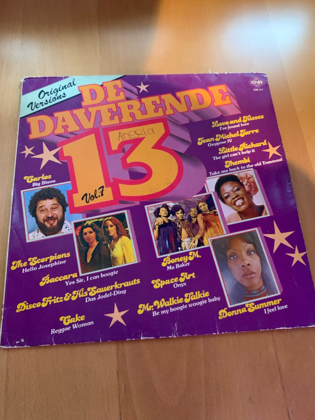 De Daverende 13 Vol. 7 - Diverse Artiesten (LP), LP, Gebruikt, Pop, Ophalen of Verzenden