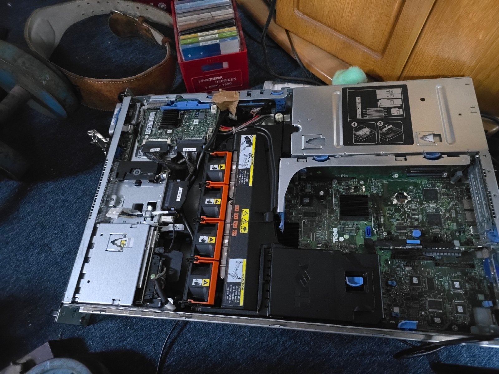 Dell PowerEdge 2950 Server - 2x Intel Xeon / 8GB - 1TB hdd, Computers en Software, Ophalen, Gebruikt, 2 tot 3 Ghz, 8 GB