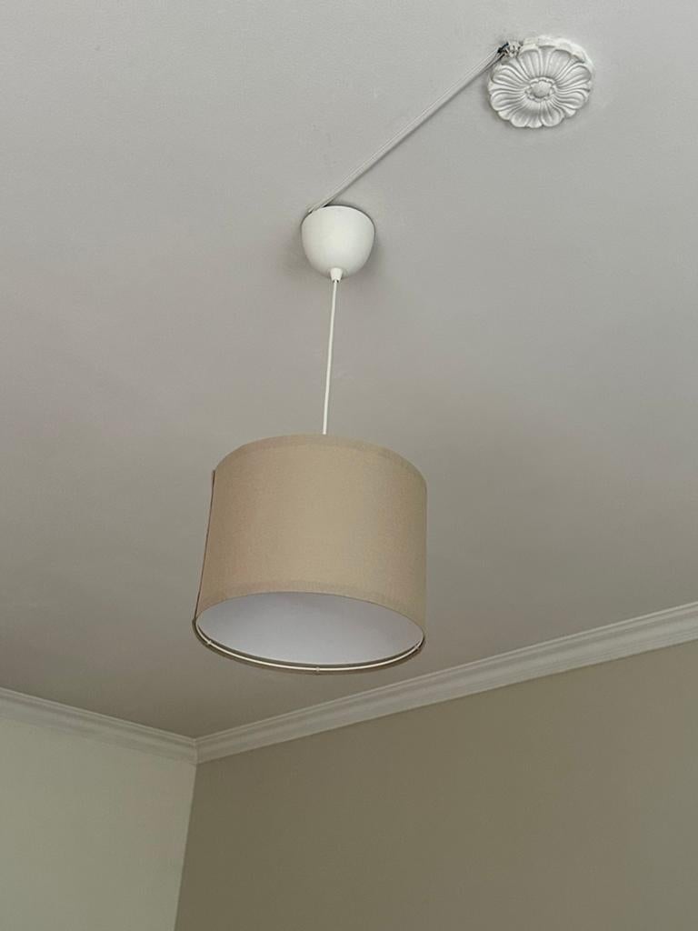 Hanglamp ikea beige, Ophalen of Verzenden, Zo goed als nieuw