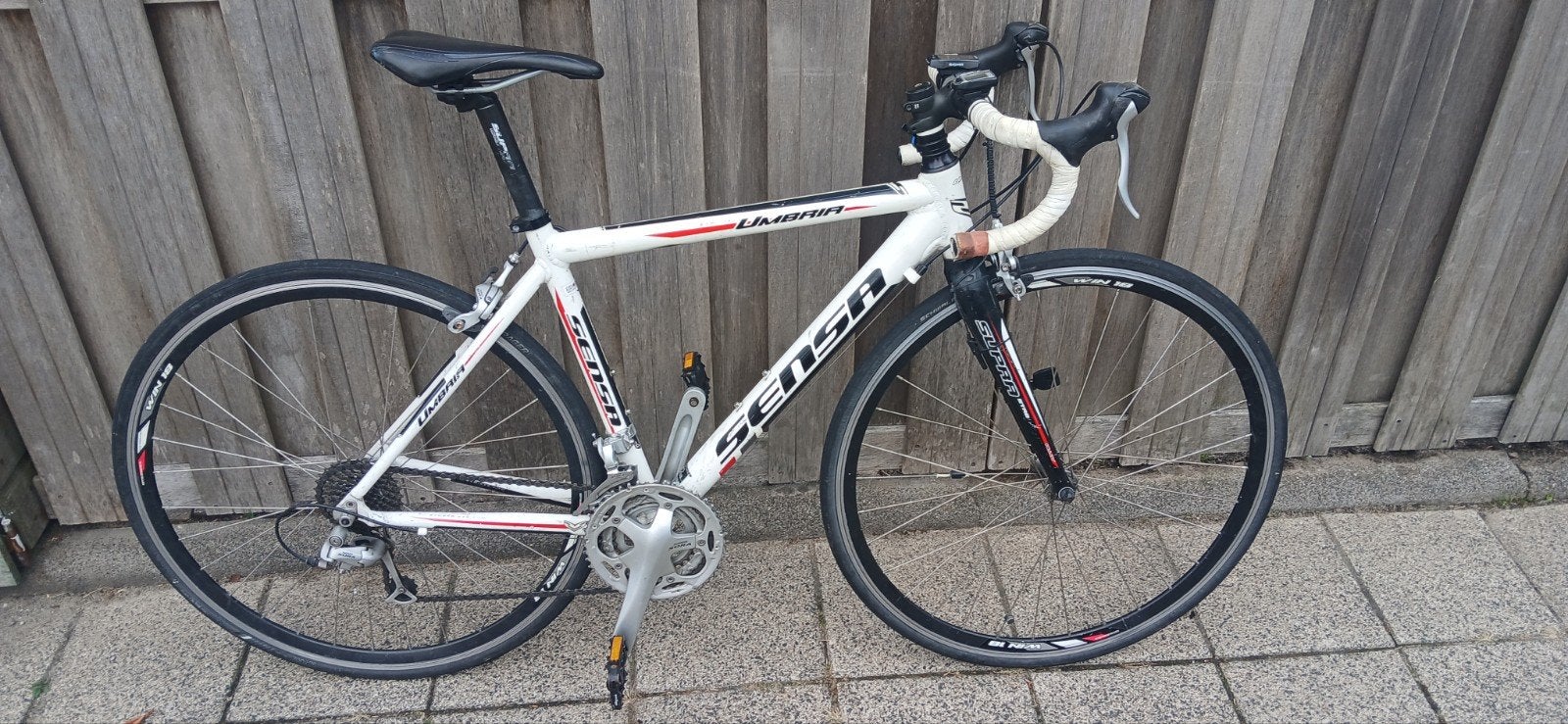 Sensa Umbria racefiets 48 cm 27 versnellingen, Gebruikt, Aluminium, Minder dan 49 cm, Overige maten