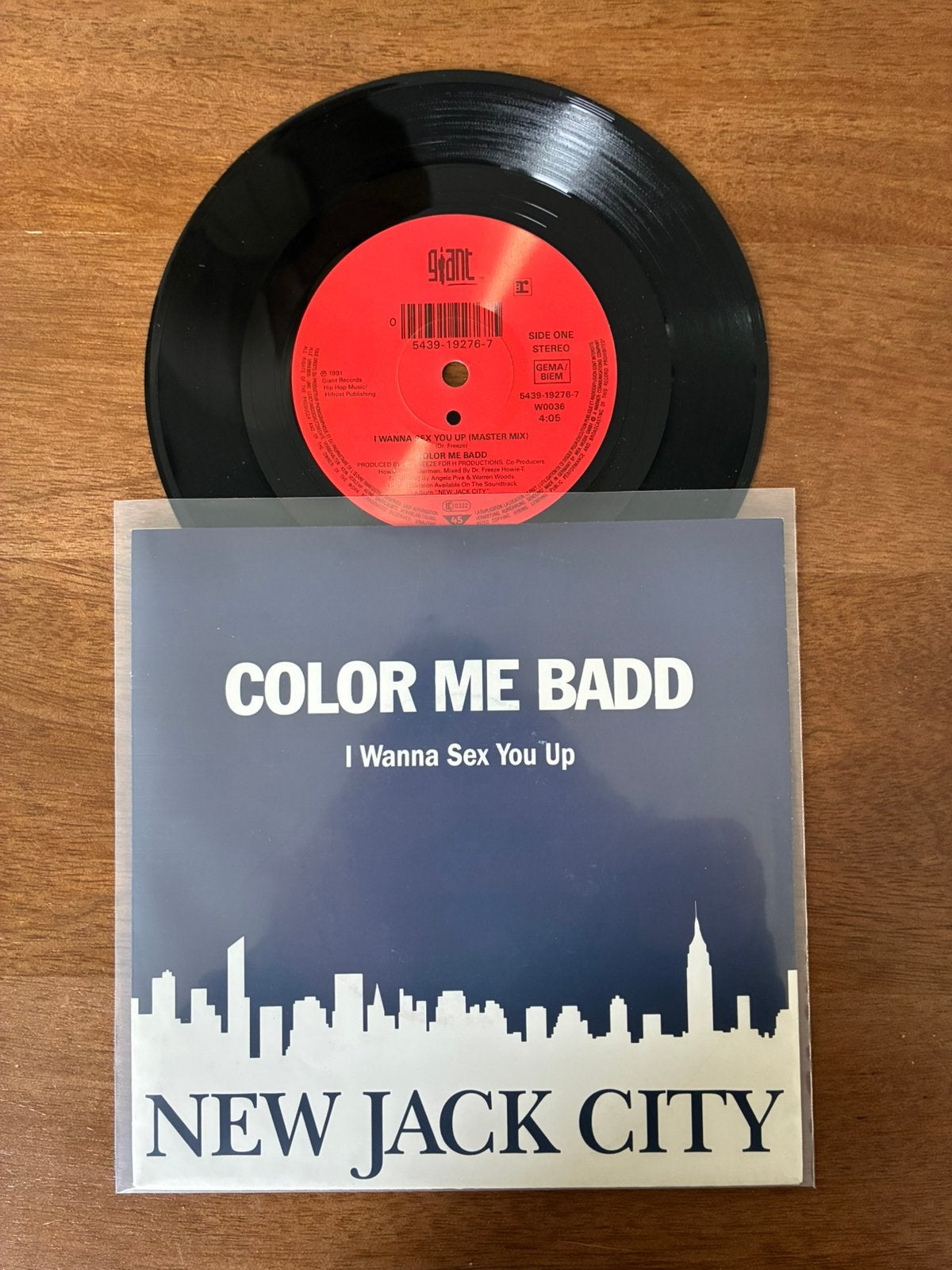 Color me Bad - I wanna sex you up, Ophalen of Verzenden, 7 inch