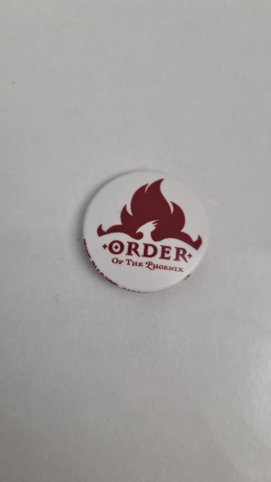Harry Potter Button/Speldje, Ophalen of Verzenden, Zo goed als nieuw, Overige onderwerpen, Speldje of Pin