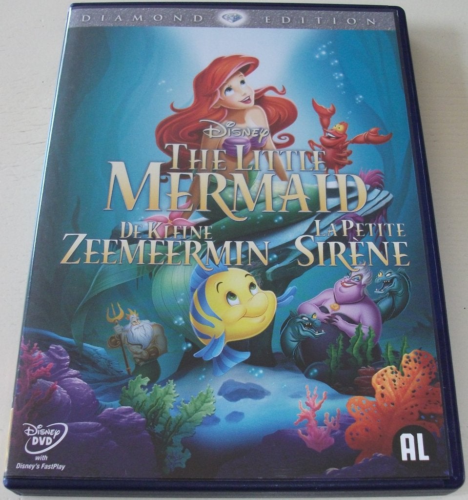 Dvd *** KLEINE ZEEMEERMIN *** Walt Disney Classics 31, Avontuur, Nederlands, Ophalen of Verzenden, Zo goed als nieuw
