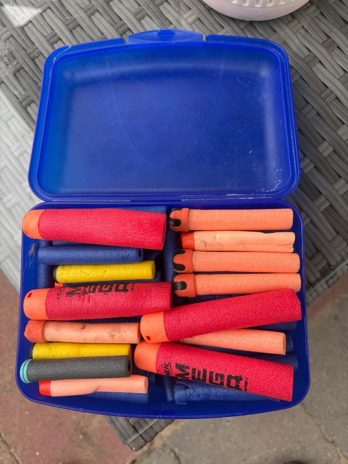 Grote Nerf en X-Shot collectie met accessoires, Ophalen of Verzenden, Gebruikt, Jongen of Meisje