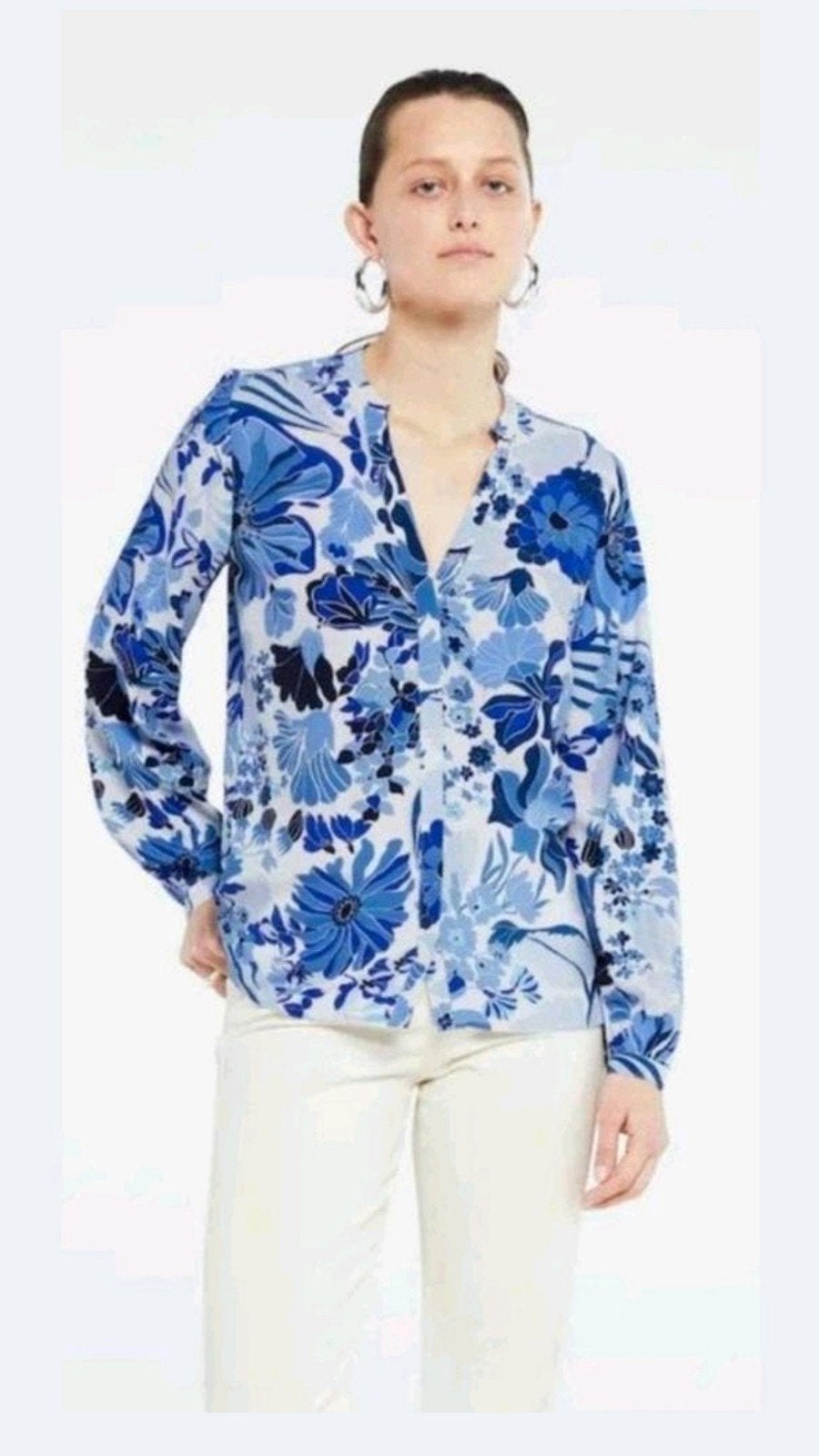 Fabienne Chapot Frida blouse maat M *nieuw *, Maat 38/40 (M), Blauw, Nieuw, Ophalen of Verzenden