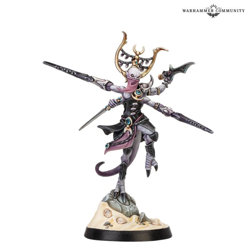 Thricefold discord daemon on sprue AOS, Ophalen of Verzenden, Zo goed als nieuw, Warhammer, Figuurtje(s)