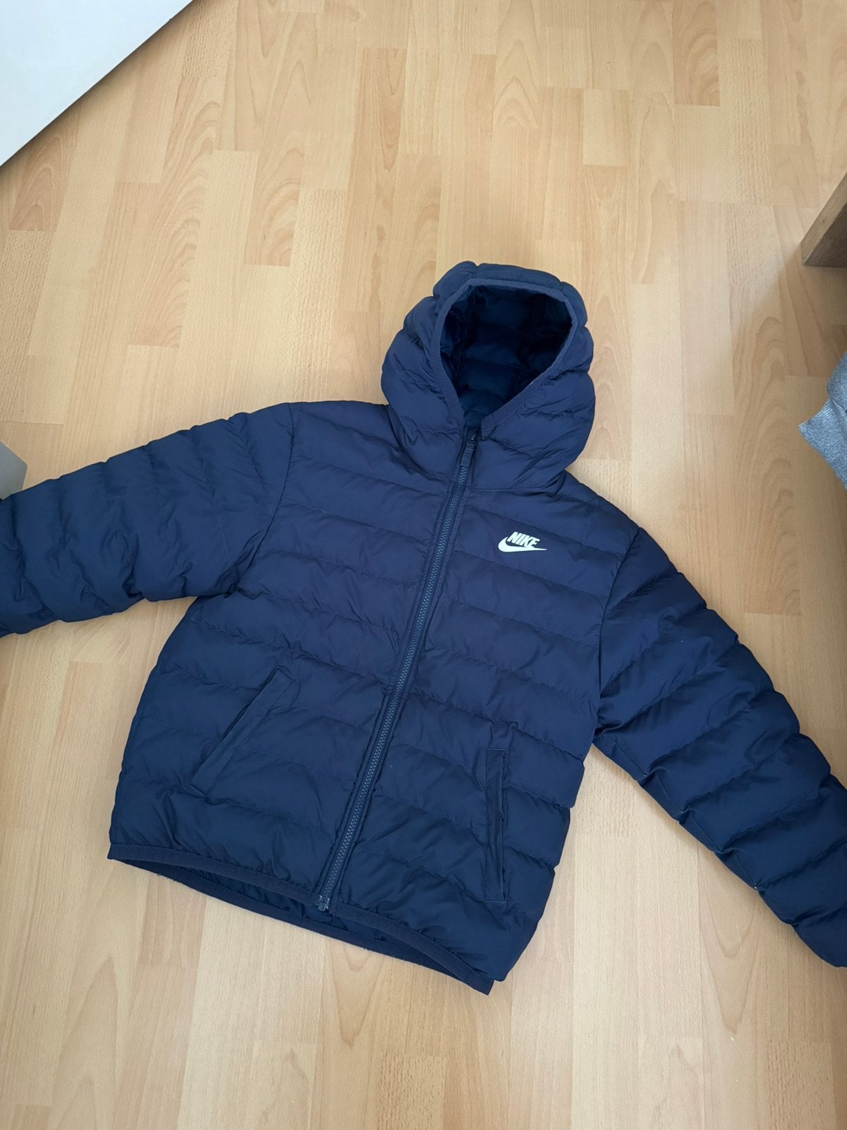 Nike puffer jas jongen 137/147, Kinderen en Baby's, Verzenden, Gebruikt, Jongen, Jas
