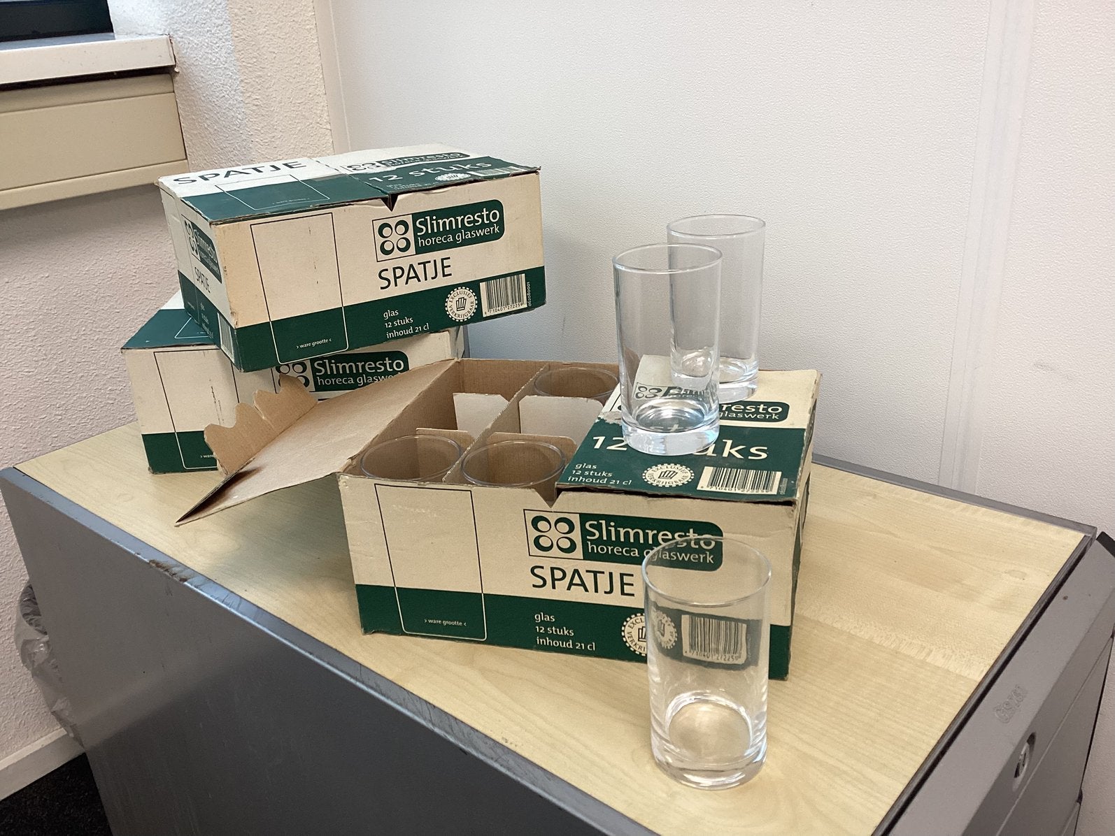 Limonade- of water glas, Ophalen, Zo goed als nieuw, Overige typen